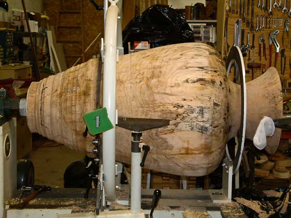 Very Large Vase Taking Shape